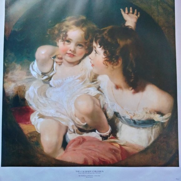 The Calmady Children by Sir Thomas Lawrence (1769 -1830) 1991